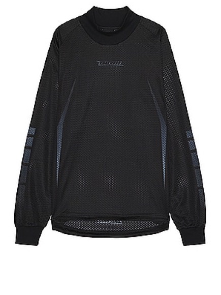 Boiler Room / Mesh Long Sleeve Tee / Black